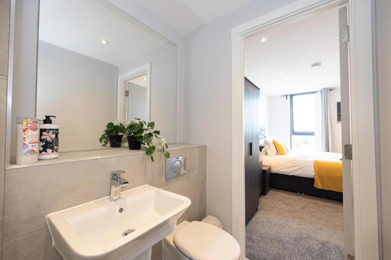 Contemporary 3 Bedrooms Apartment Manchester City Zewnętrze zdjęcie