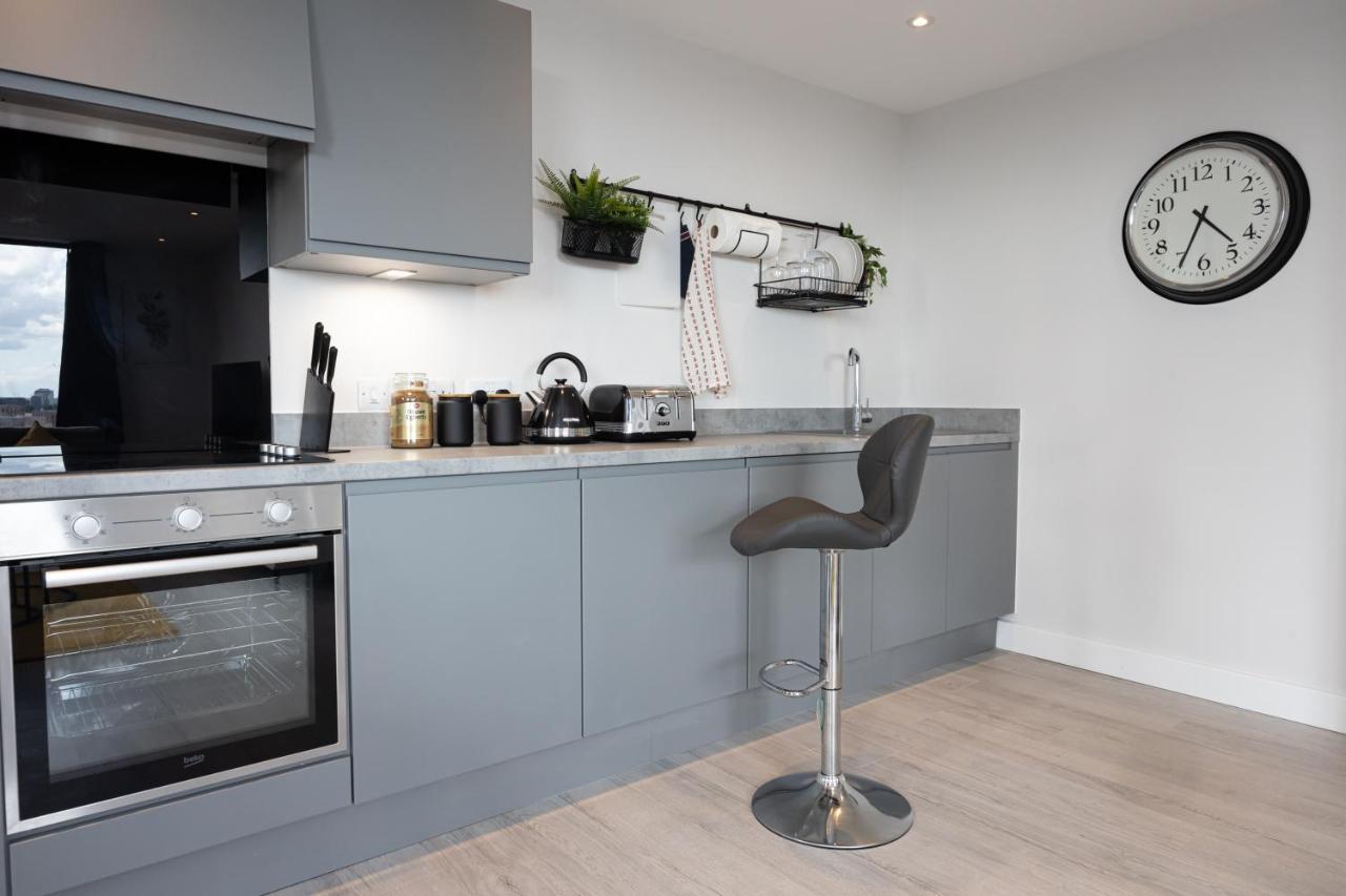 Contemporary 3 Bedrooms Apartment Manchester City Zewnętrze zdjęcie