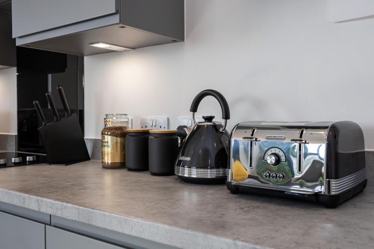 Contemporary 3 Bedrooms Apartment Manchester City Zewnętrze zdjęcie