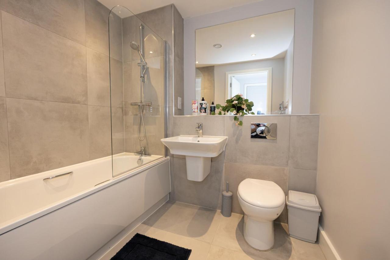 Contemporary 3 Bedrooms Apartment Manchester City Zewnętrze zdjęcie